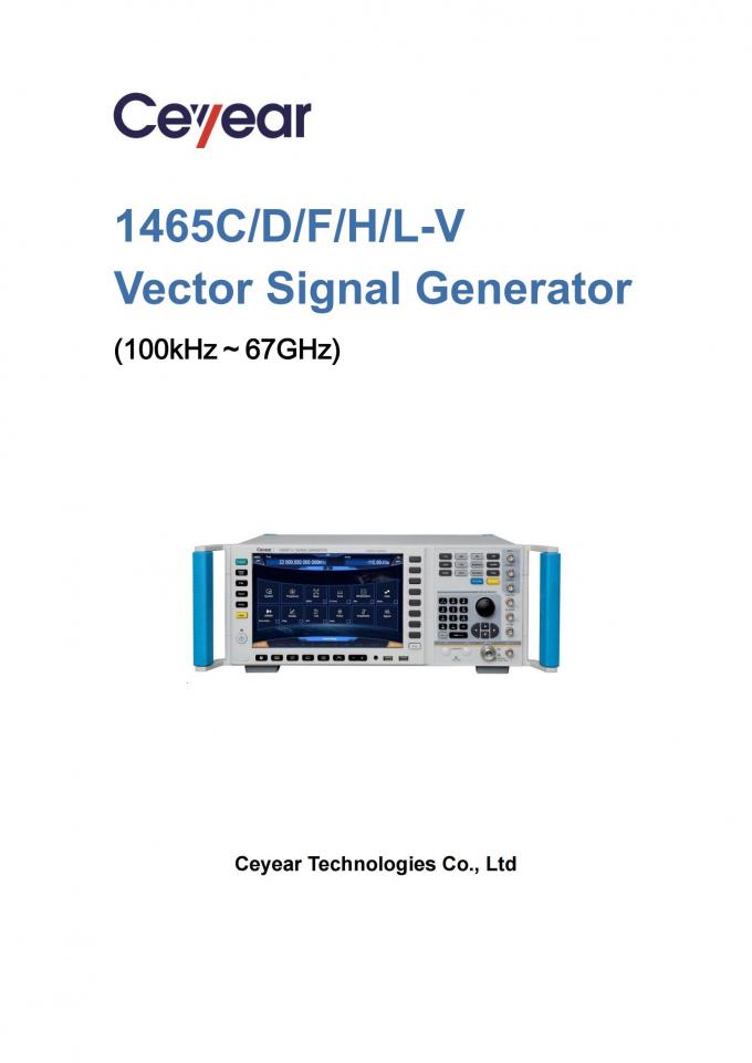 ซีเยียร์ 1465D Signal Generator front view