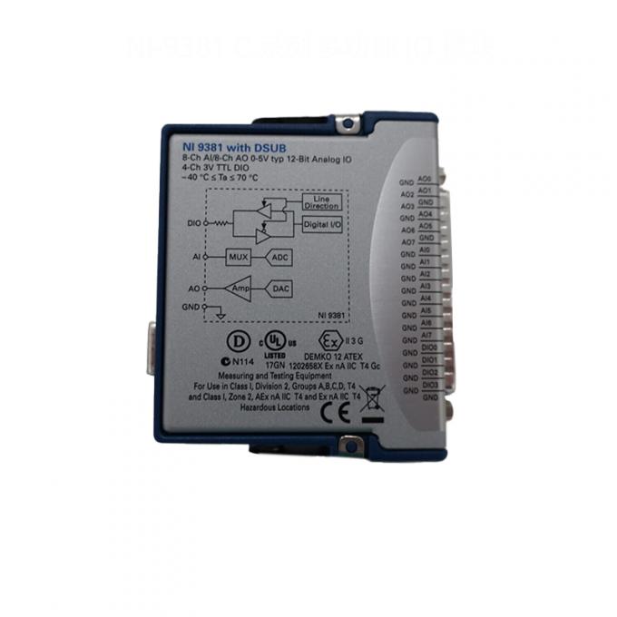 NI-9381 C-Series โมดูล side view