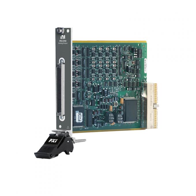 NI PXI-6704 Analog Output โมดูล side view