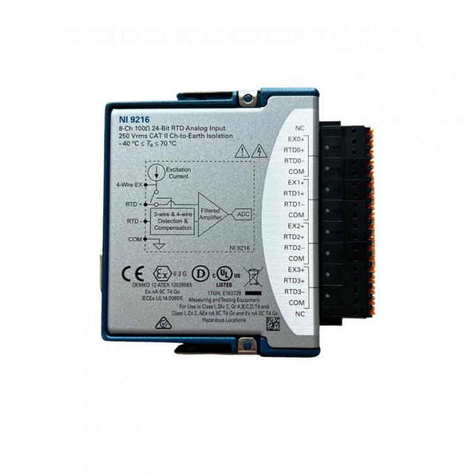 NI-9213 NI-9216 C-Series Temperature Input โมดูล side view