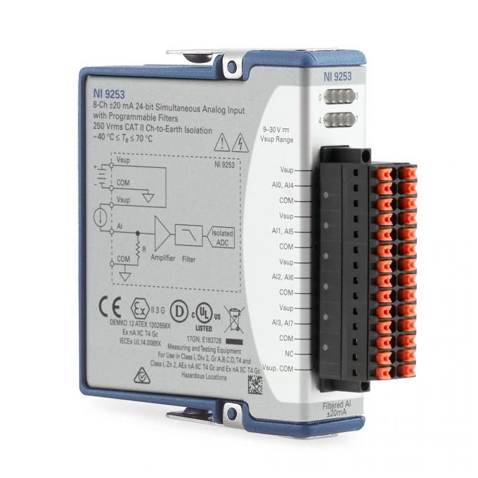 الصكوك الوطنية 9253 Current Input Module