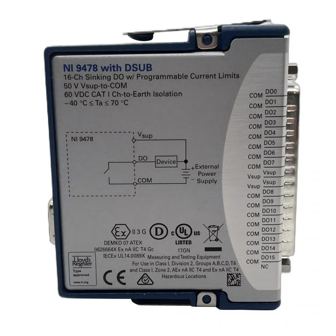 الصكوك الوطنية 9478 C Series Digital Module connection interface