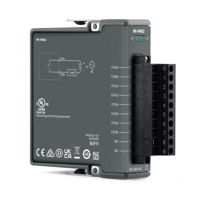 الصكوك الوطنية 9482 C Series Relay Output Module side view