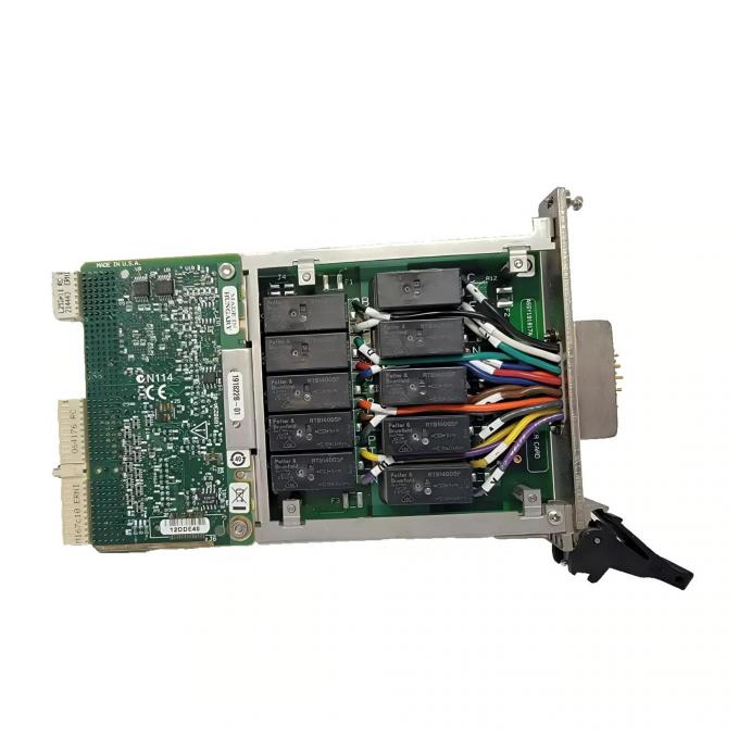 Side view of الصكوك الوطنية PXI-2586 PXI Relay Module