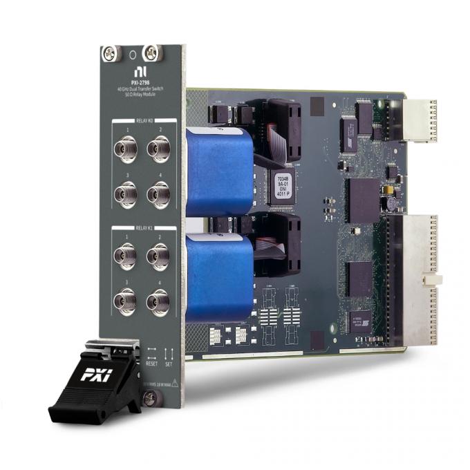 ナショナル・インスツルメンツ PXI-2798 PXI Transfer Switch Module side view