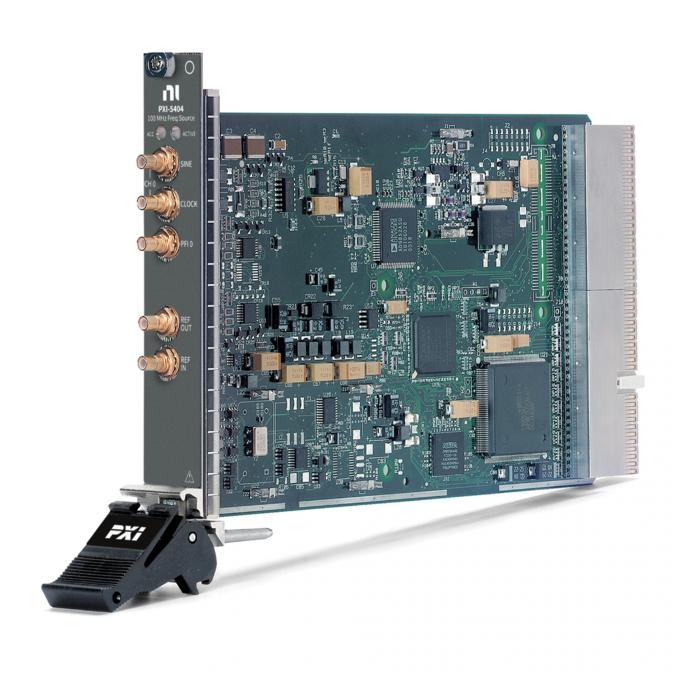 Side view of الصكوك الوطنية PXI-5404 module