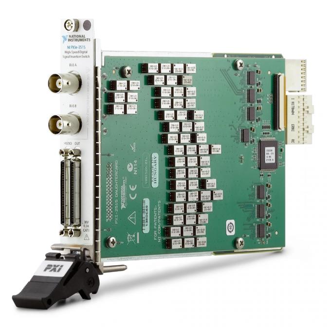 الصكوك الوطنية PXIe-2515 PXI Signal Insertion Switch Module rear connectors