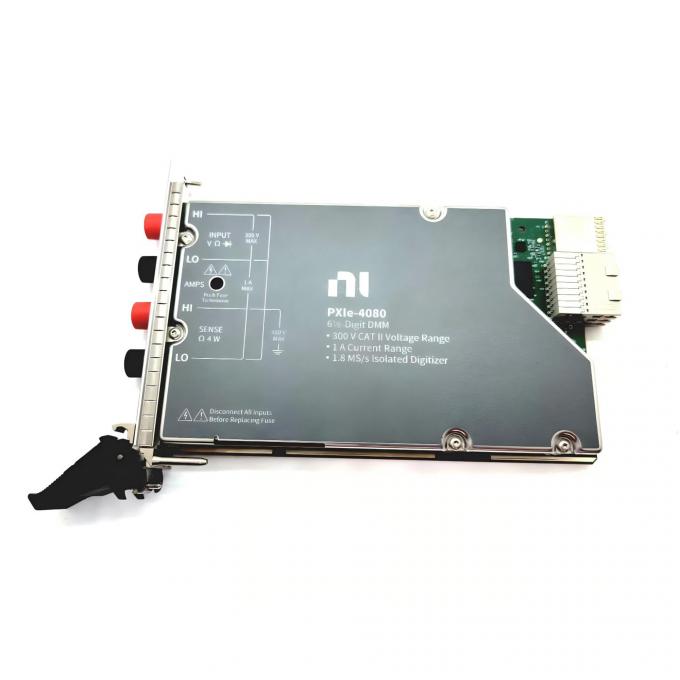 Side view of National Instruments PXIe-4080 ดิจิตอล Multimeter