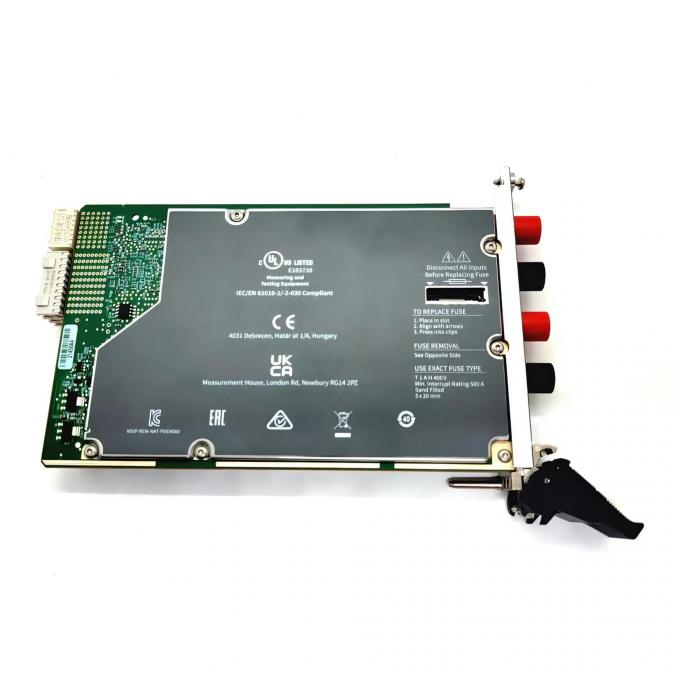 Rear panel connections of PXIe-4080 ดิจิตอล Multimeter