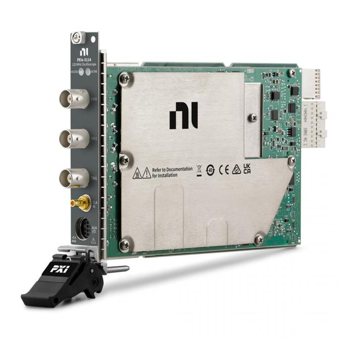 الصكوك الوطنية PXIe-5114 PXI Oscilloscope side view