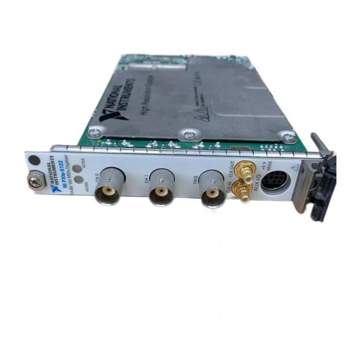 Rear panel connections of الصكوك الوطنية PXIe-5122 High-Speed Digitizer