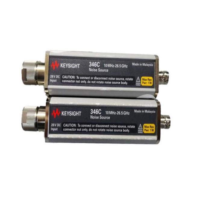 키사이트 346C Noise Source front view showing connectors and labeling