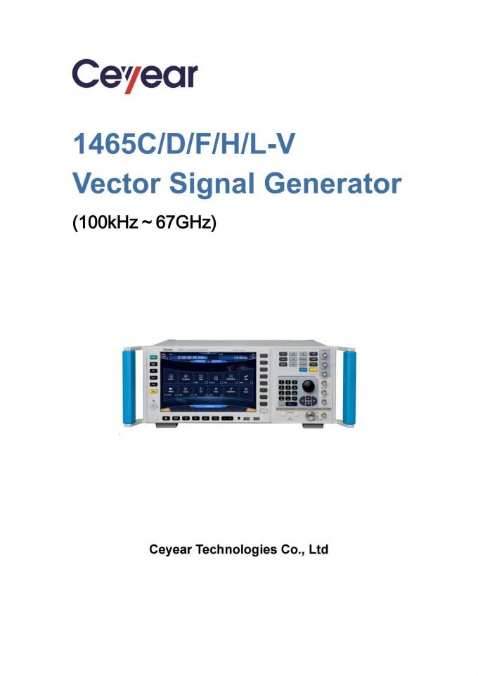 ซีเยียร์ 1465D Signal Generator front view