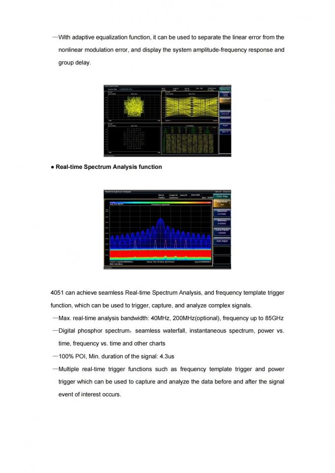 सीयर 4051E Spectrum Analyzer close-up view
