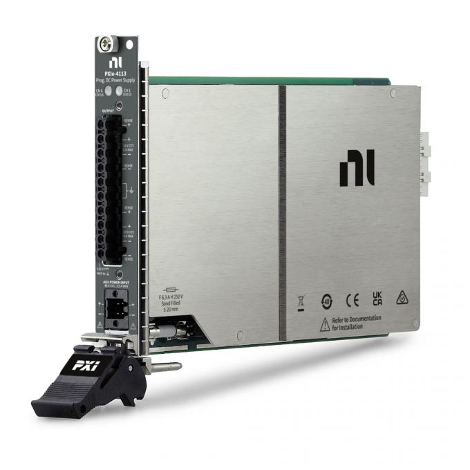 الصكوك الوطنية PXIe-4113 PXI Programmable Power Supply front view